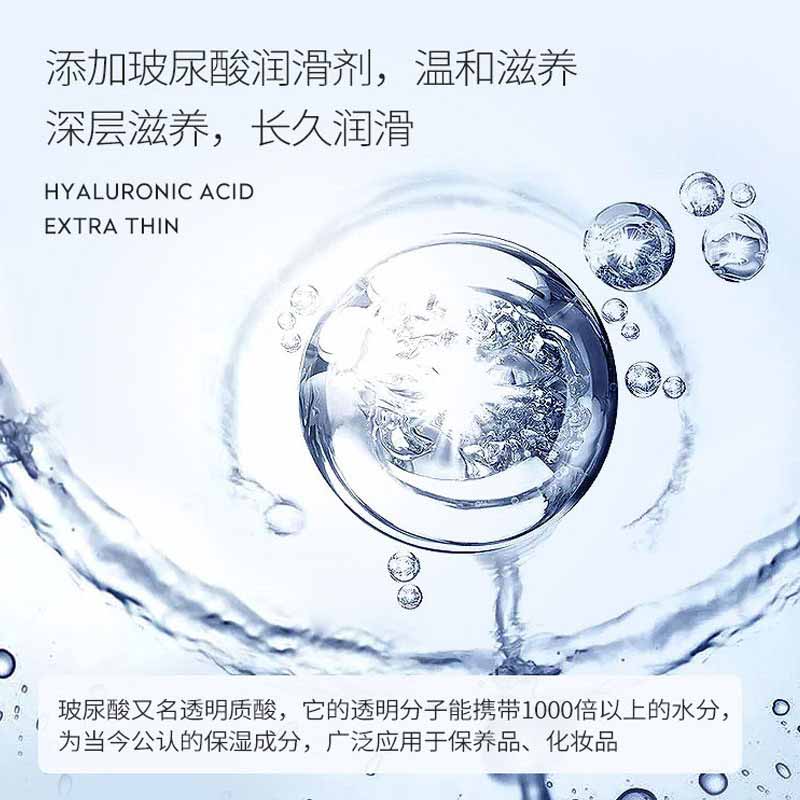 SIX SEX Hyaluronic acid super lubrication  Big box of four  Formal wear