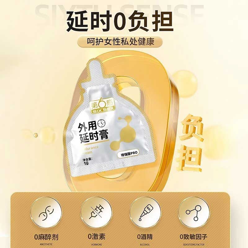 SIX SEX  Enhanced version of external use delay cream PRO1g