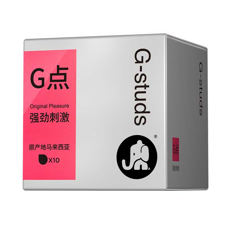 ELEPHANT G-spot large particles condom  Pack of ten