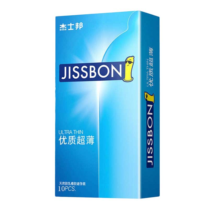 JISSBON high quality Ultra thin condom ten pcs
