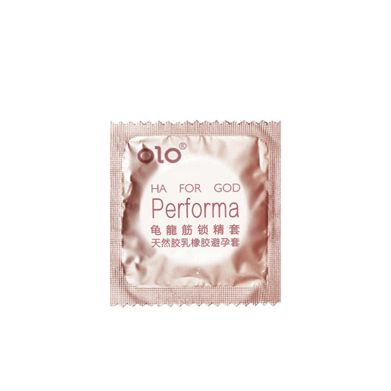 OLO semen locking condom Pack of three
