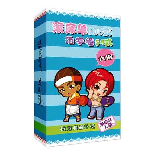 Fun Poker  Play Fan Comics Poker-Diji Scroll 54 Style Version Blue