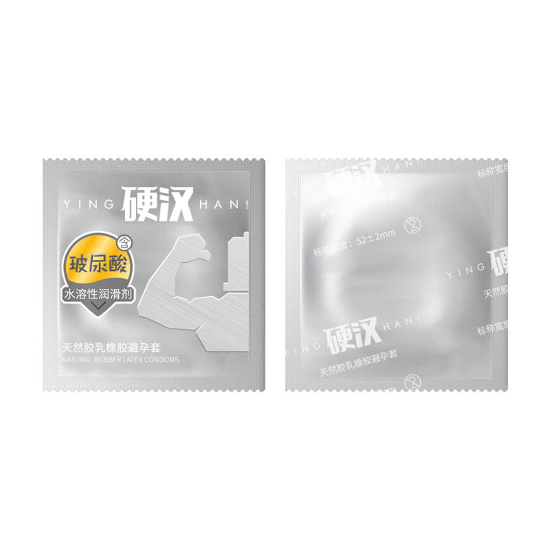 ELASUN  Tough guy loves hard hyaluronic acid condom  ten pcs