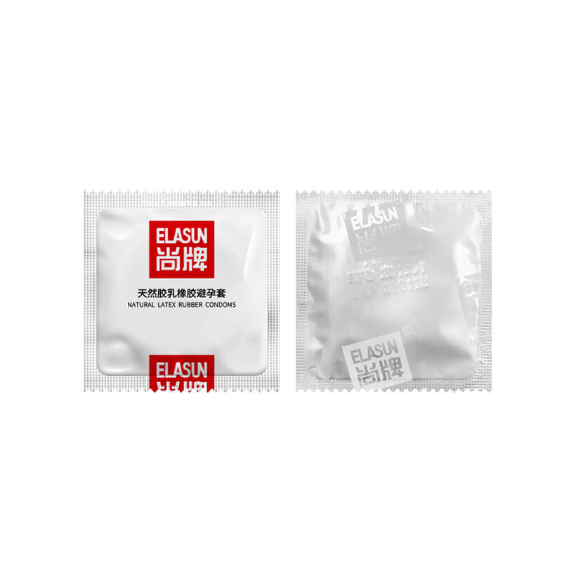 ELASUN  oral sex strawberry condom ten pcs