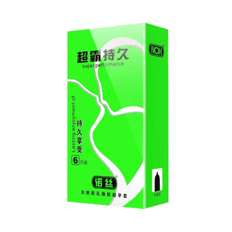 NOX Speedmaster lasting green condom six  pcs