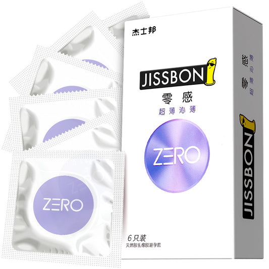 JISSBON Zero sense Qinrun condom six pcs