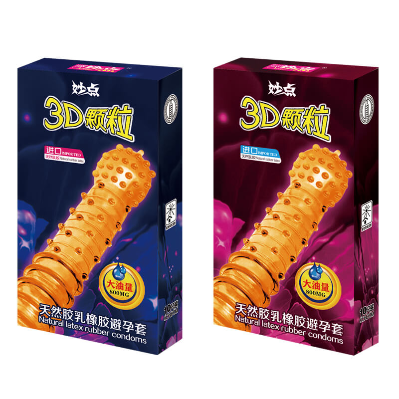 XINGXINGNIAN  second point  3D particles  condom ten pcs