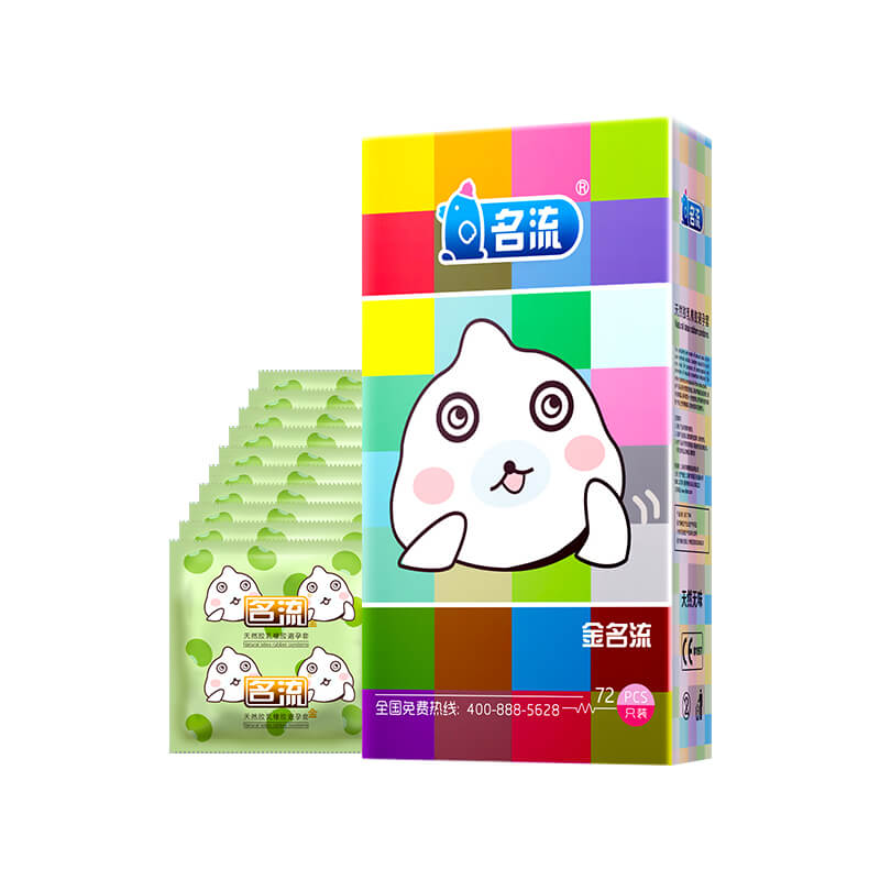 MINGLIU  golden celebrity  condom   seventy two  pcs