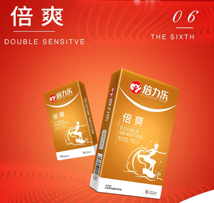 PLEASURE MORE condom series  clinging  pack of ten