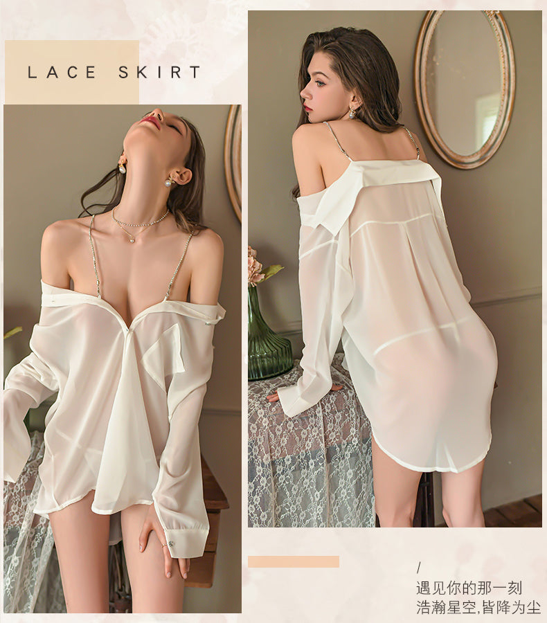 LZM series sexy underwear  1107 white (this model does not have a packaging box)