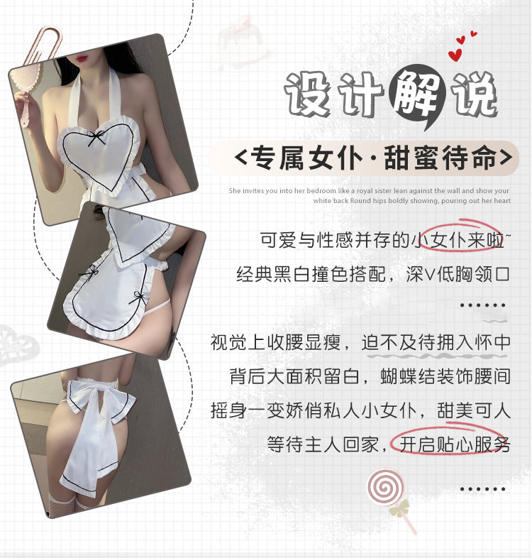 LZM series sexy underwear  1185 white