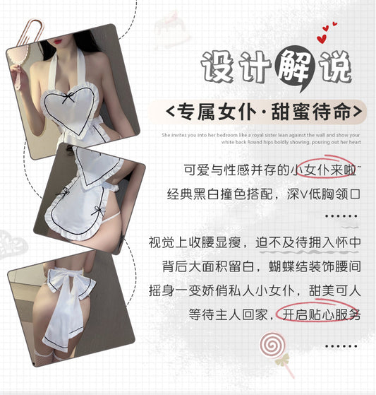 LZM series sexy underwear  1185 white