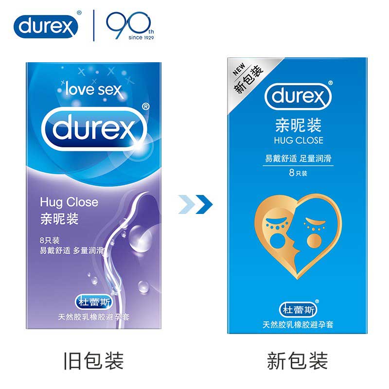 DUREX  hug close condom Pack of eight