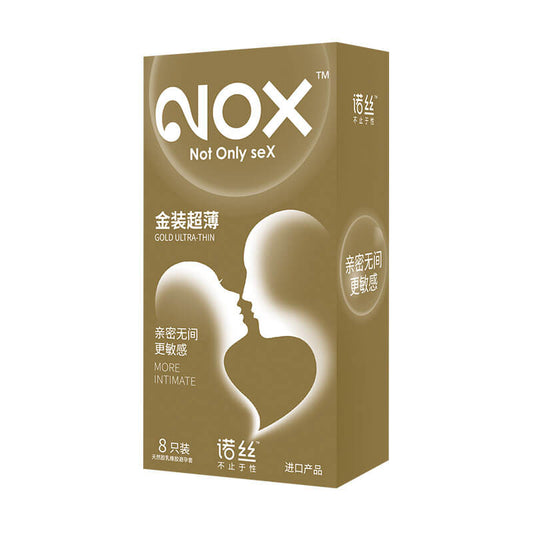 NOX Gold packaging ultra-thin condom eight  pcs