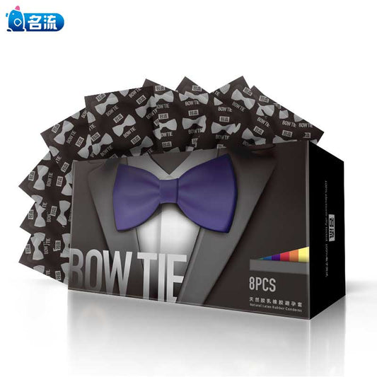 MINGLIU  bow tie  condom  eight pcs
