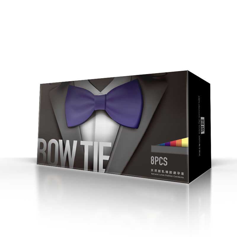 MINGLIU  bow tie  condom  eight pcs