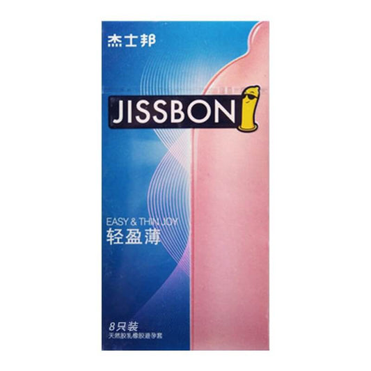 JISSBON Thin and light condom eight pcs