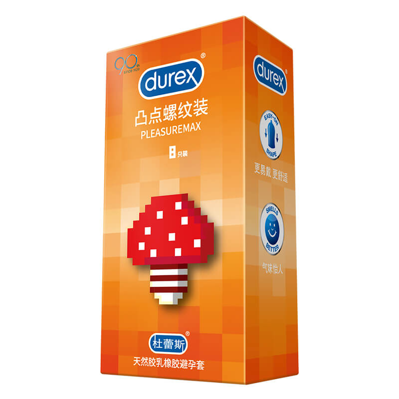 DUREX   raised point thread condom Pack of eight