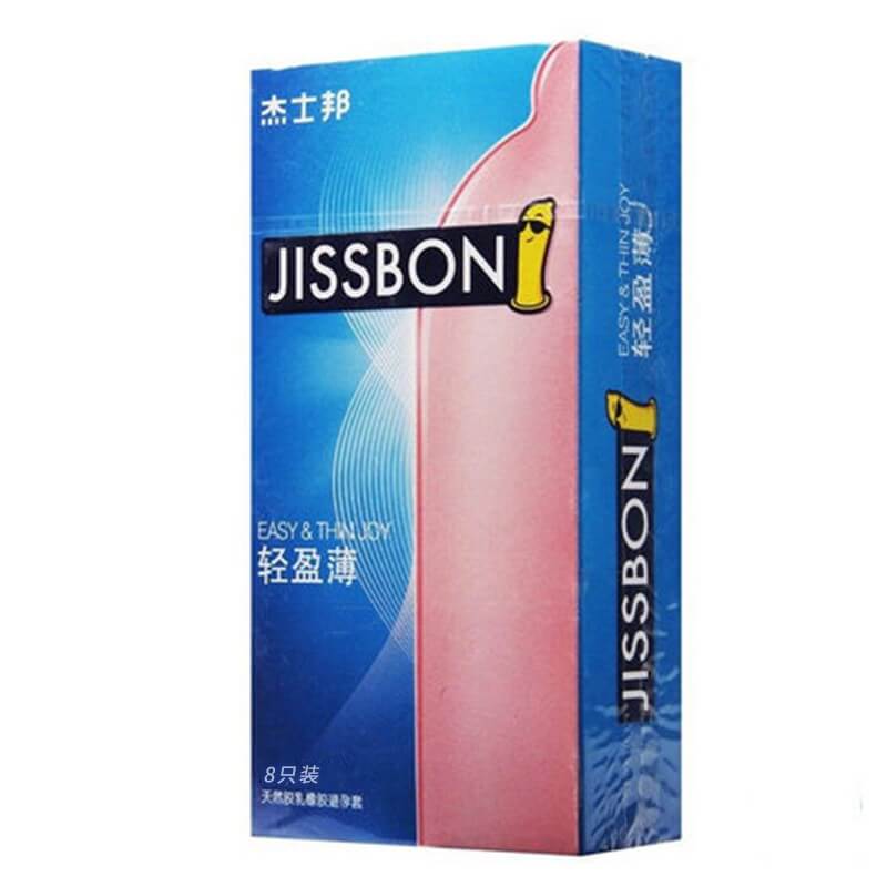 JISSBON Thin and light condom eight pcs