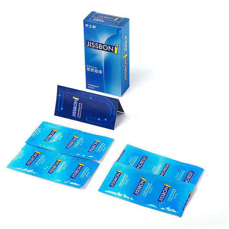 JISSBON high quality Ultra thin condom eight pcs