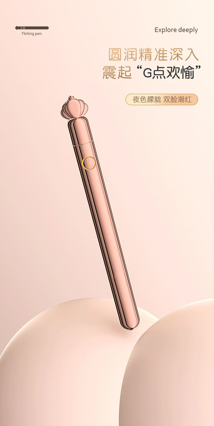 GALAKU  Flirting Pen Magic Wand Silver