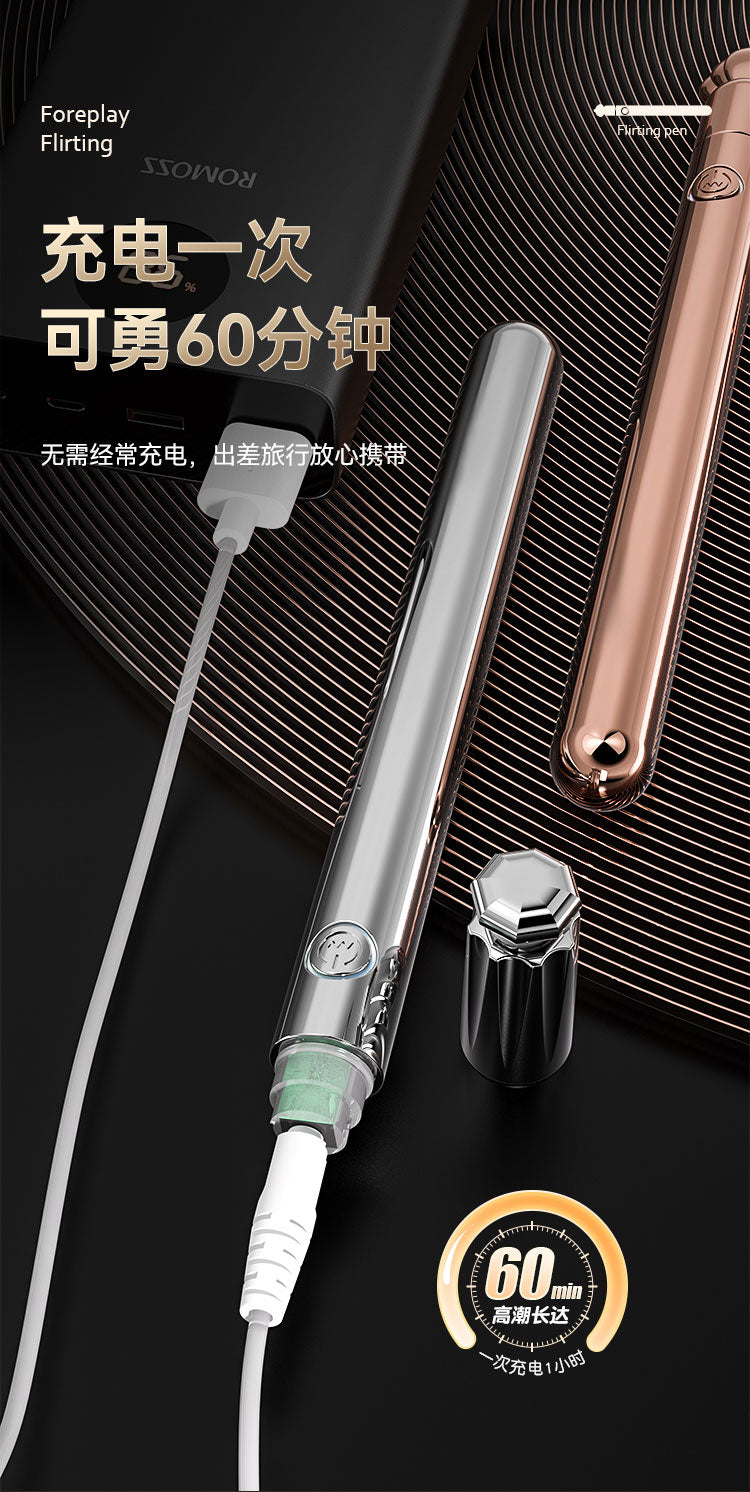 GALAKU  Flirting Pen Magic Wand Silver