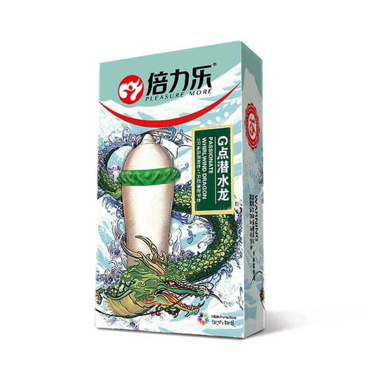 PLEASURE MORE condoms G-spot passionate Diving dragon