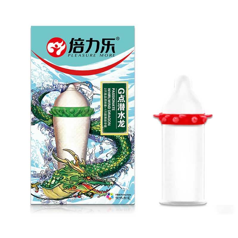 PLEASURE MORE condoms G-spot passionate Diving dragon