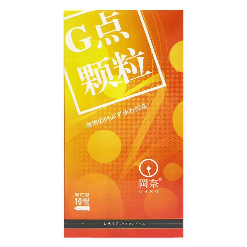GANO G-spot particles  condom Pack of ten