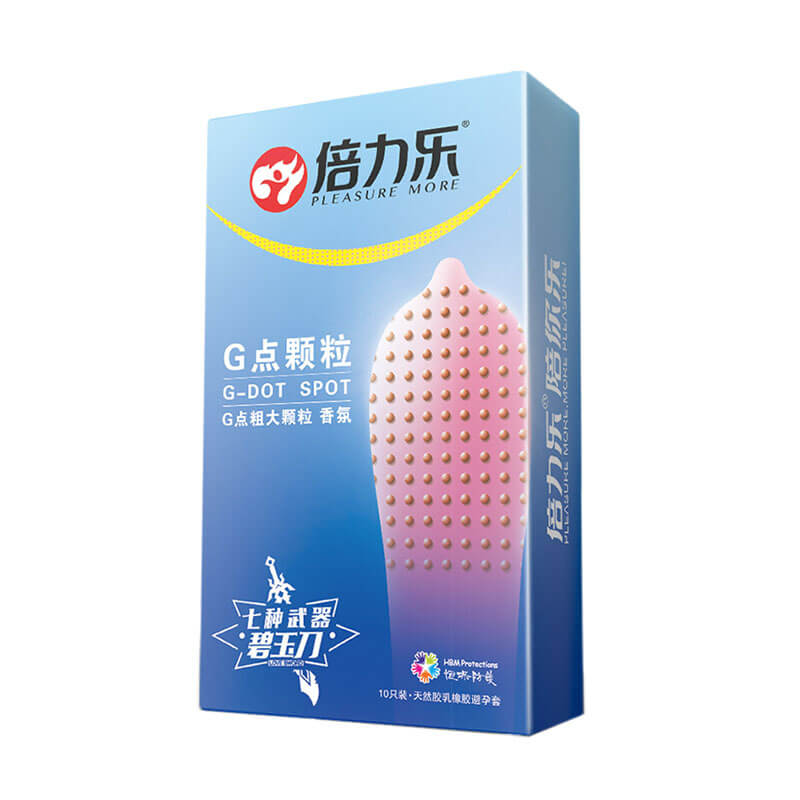 PLEASURE MORE  CONDOM  G-spot Coarse particles Fragrance  pack of ten