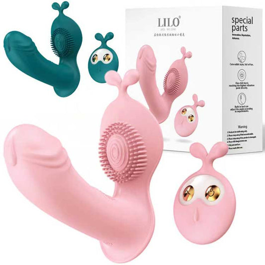 LILO  JYLL cute rabbit wears vibrator