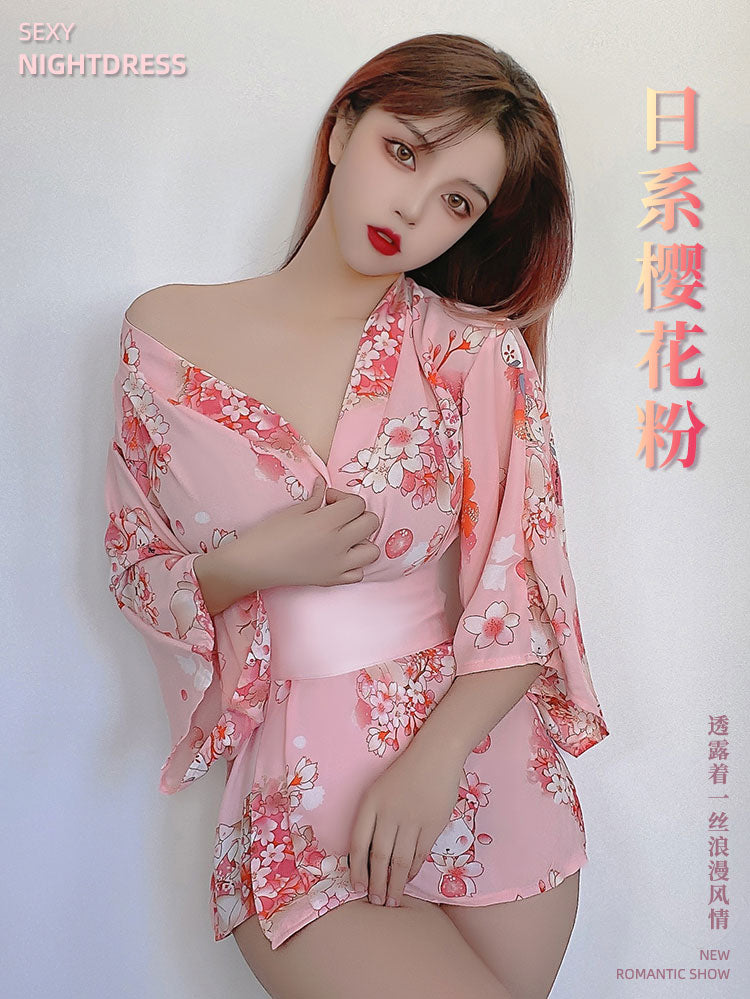 LZM series sexy underwear  kimono powder