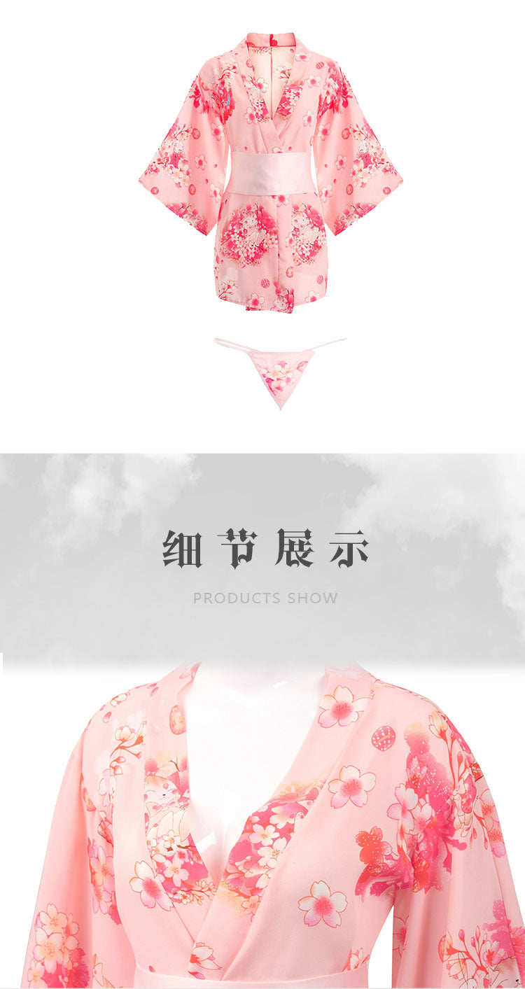 LZM series sexy underwear  kimono powder