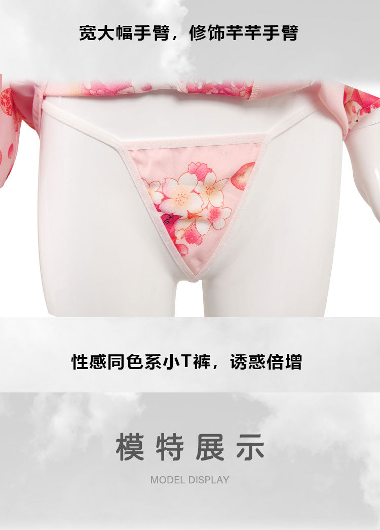 LZM series sexy underwear  kimono powder