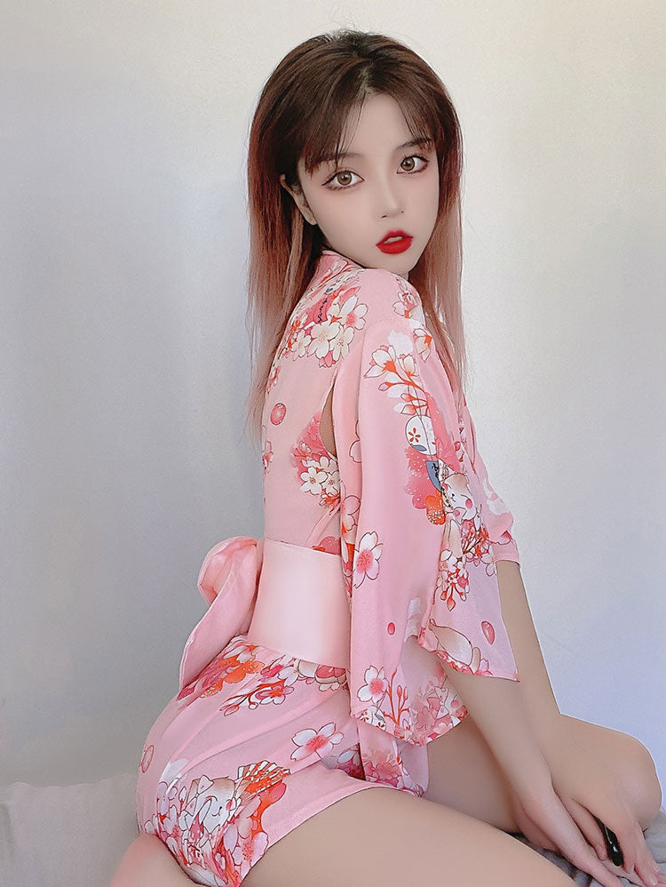 LZM series sexy underwear  kimono powder