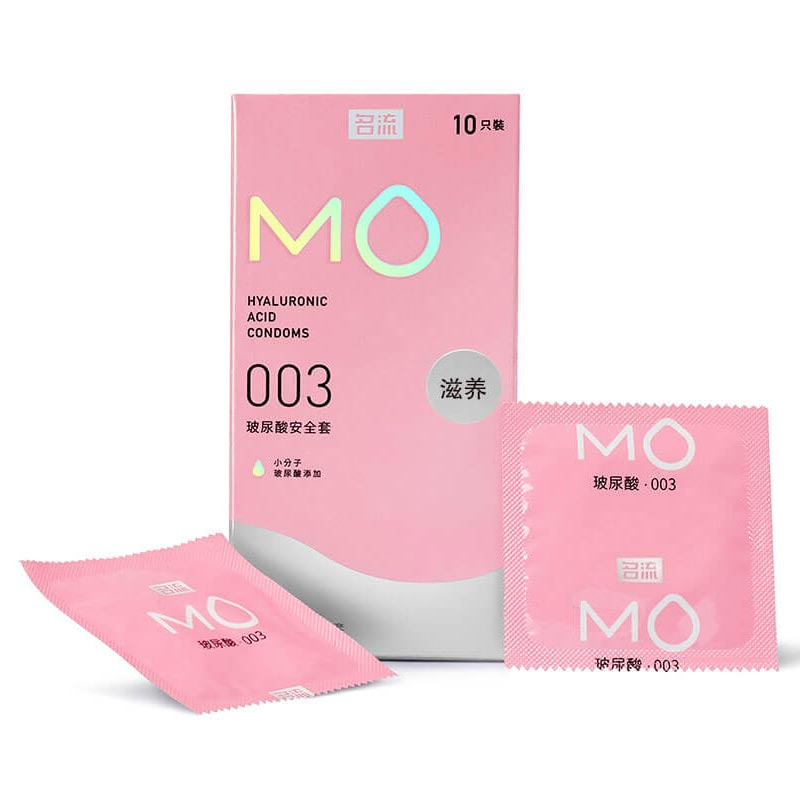 MINGLIU 003 Nourishing pink  condom  ten pcs