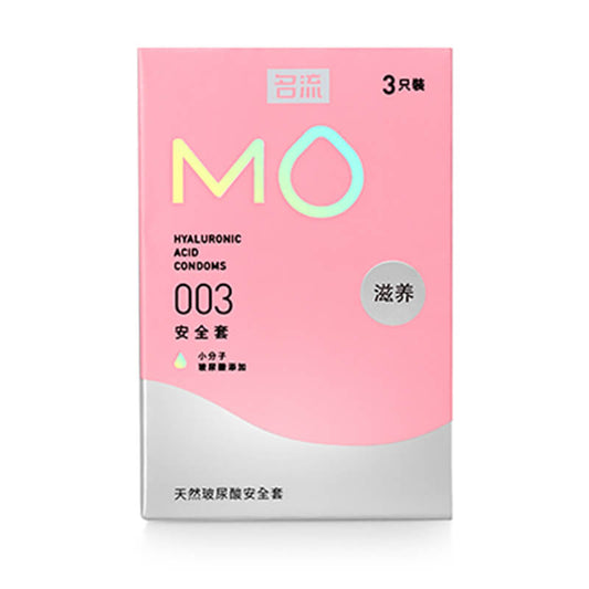 MINGLIU MO 003 Nourishing pink  condom  three pcs