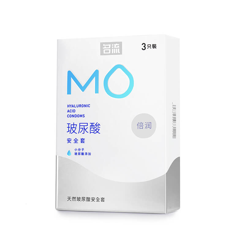 MINGLIU MO Double moist white condom  three pcs