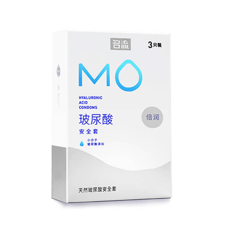 MINGLIU MO Double moist white condom  three pcs