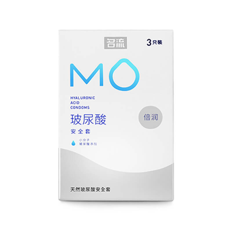 MINGLIU MO Double moist white condom  three pcs
