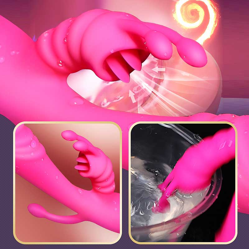 MZY Idol tongue licking vibrator [red]