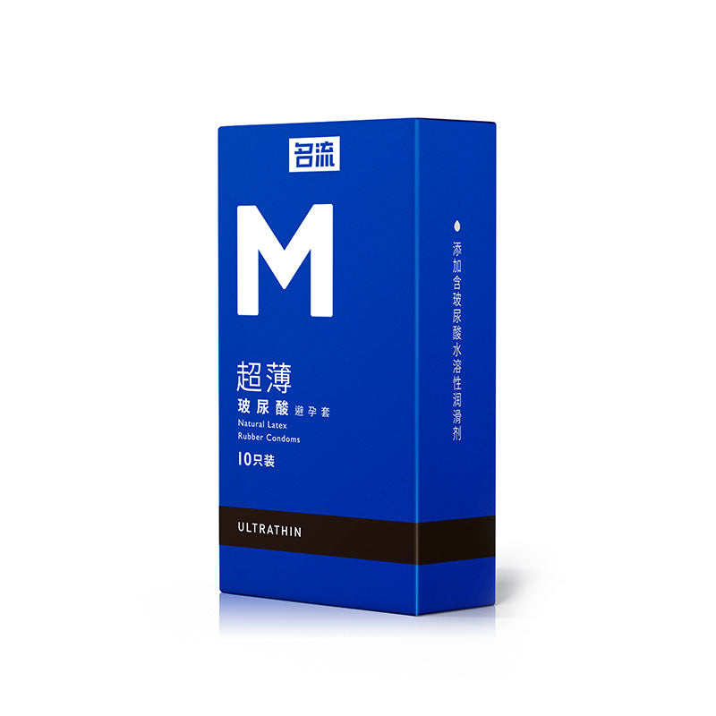 MINGLIU M ultra-thin blue  condom  ten pcs
