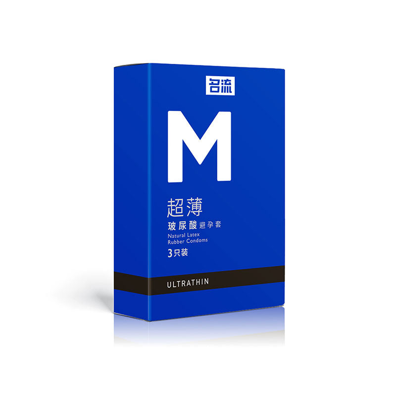 MINGLIU M ultra-thin blue  condom  three  pcs