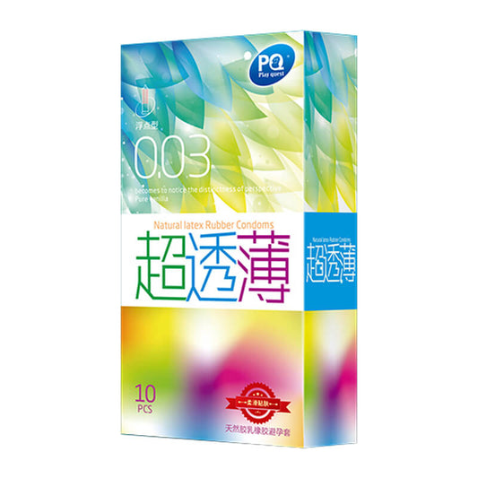 HAISHIHAINUO  PQ Ultra thin and transparent pack of ten