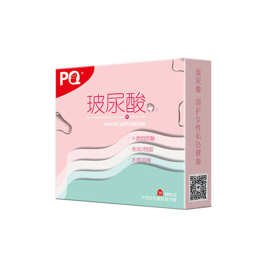HAISHIHAINUO  PQ hyaluronic acid condom three pcs