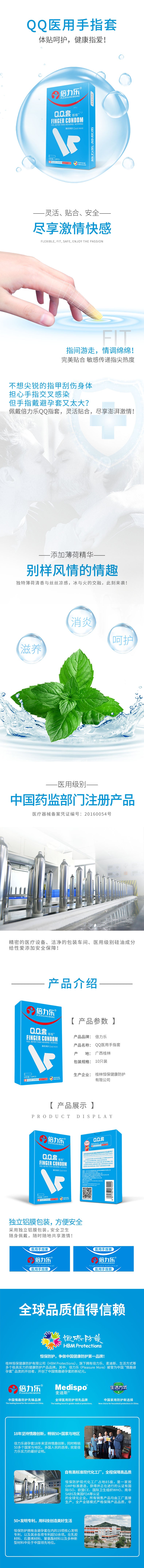 PLEASURE MORE Condoms QQ  Mint refreshing ten slices