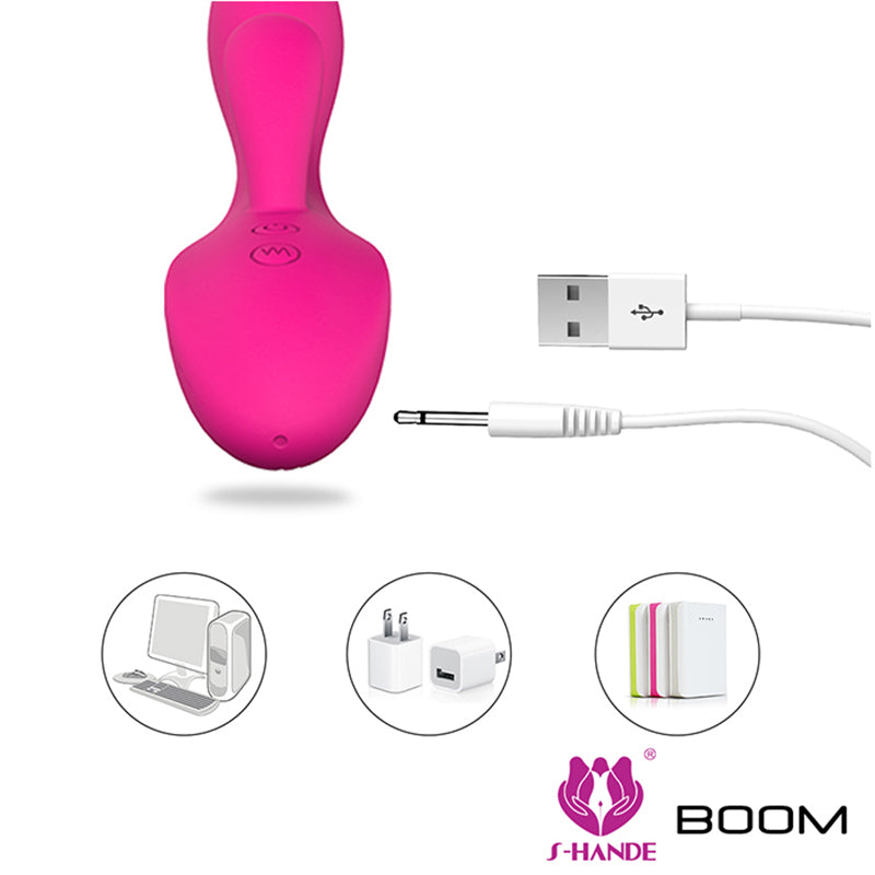 S-HANDE  Series S032 waterproof dual motor 9-frequency vibrator