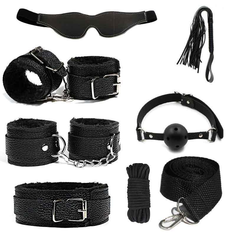 JA seven-piece SM binding fun set (black)
