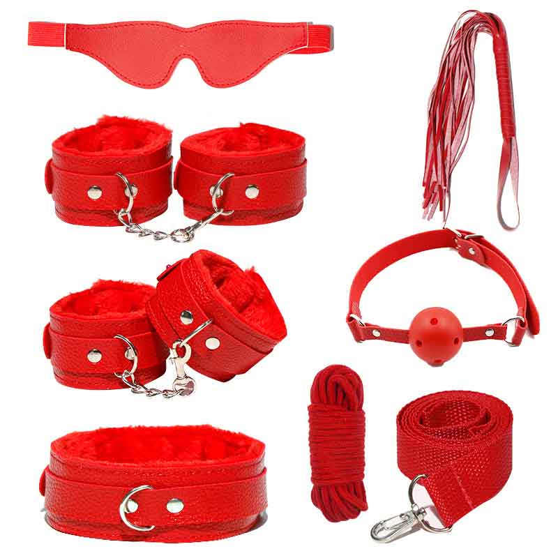 JA seven-piece SM binding fun set (red)
