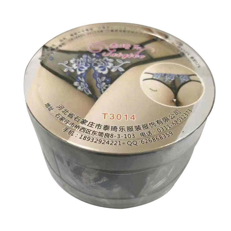 TAIQILE  T3014 embroidered thong